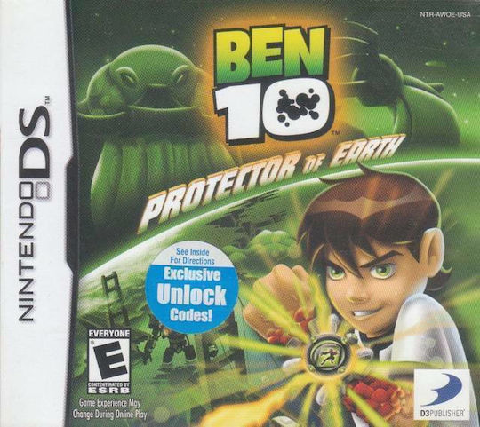 Ben 10 Protector Of The Earth DS Game (Used)