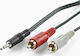 Roline 3,5mm Klinkenkabel Roline 5m Schwarz