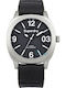 Superdry Ανδρικό Ρολόι 39mm Μπαταρίας με Μαύρο Δερμάτινο Λουράκι