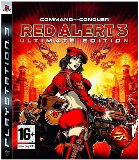 Command Conquer Red Alert 3 Ultimativ Ausgabe PS3 Spiel (Gebraucht)