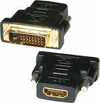 Roline 12.03.3116 Konverter DVI-D männlich zu HDMI weiblich Schwarz