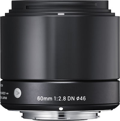 Sigma Crop Φωτογραφικός Φακός 60mm f/2.8 DN Σταθερός για Sony E Mount Black