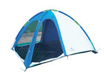 Panda Summer Camping Tent Igloo Gray for 2 People 355x130cm