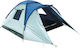 Panda Twist Sommer Campingzelt Iglu Blau für 4 Personen 240x210x170cm