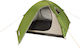 Grasshoppers Dorset 4 Cort Camping Igloo Verde cu Dublu Strat 3 Sezoane pentru 4 Persoane 310x190x135cm