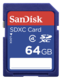 Sandisk SDSDB-064G SDXC 64ГБ Клас 4 Скорост по подразбиране