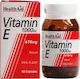 Health Aid Vitamin E Βιταμίνη για τo Δέρμα & Αντιοξειδωτική δράση 1000iu 670mg 30 x 1 κάψουλες