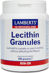 Lamberts Lecithin Granules Συμπλήρωμα Διατροφής με Λεκιθίνη 250gr