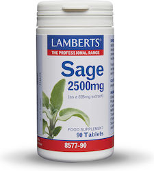 Lamberts Sage 2500mg 90 Tablets