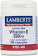 Lamberts Vitamin E Βιταμίνη για τo Δέρμα & Αντιοξειδωτική δράση 250iu 168mg 100 κάψουλες
