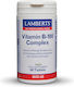 Lamberts Vitamin B-100 Complex Vitamin for Energy, Immune System Boost & the Nervous System 100mg Energy 60 Tablets