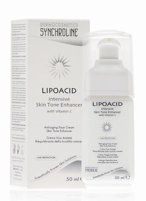 Synchroline Lipoacid 24ωρη Κρέμα Προσώπου για Ενυδάτωση & Αντιγήρανση με Βιταμίνη C 50ml