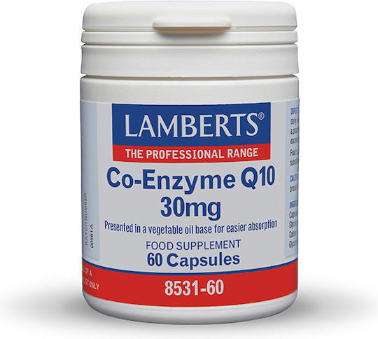 Lamberts Co-Enzyme Q10 Gluten-Free 30mg 60 Capsules
