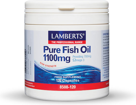 Lamberts Maximum Strength Pure Fish Oil Fish Oil 1100mg 60 caps