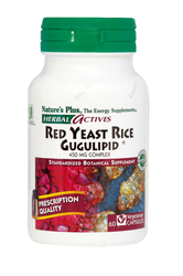 Nature's Plus Herbal Actives Red Yeast Rice Gugulipid 450mg 60 Vegetable Capsules Nature's Plus Herbal Actives Red Yeast Rice Gugulipid 450mg 60 Vegetable Capsules