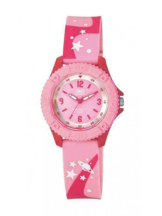 Q&Q Kids Analog Watch with Rubber/Plastic Strap...