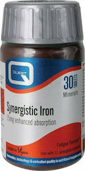 Quest Synergistic Iron 15mg 30 ταμπλέτες