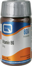 Quest Vitamin B6 Vitamin 50mg 60 tabs