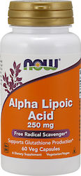 Now Foods Alpha Lipoic Acid 60 φυτικές κάψουλες