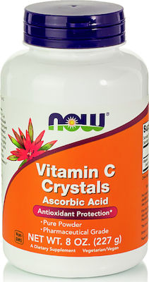 Now Foods Vitamin C Crystals Vitamin für Energie & Unterstützung des Immunsystems 227gr