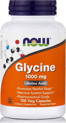 Now Foods Glycine 1000mg 100 κάψουλες