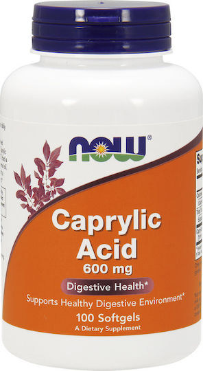 Now Foods Caprylic Acid Besondere Nahrungsergänzungsmittel 100 Weiche Kapseln
