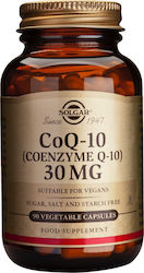 Solgar COQ-10 (Coenzyme Q-10) χωρίς Γλουτένη 30mg 90 φυτικές κάψουλες Solgar COQ-10 (Coenzyme Q-10) χωρίς Γλουτένη 30mg 90 φυτικές κάψουλες
