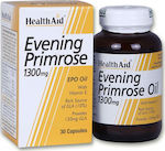 Health Aid Evening Primrose Oil 1300mg Supliment pentru Menopauză 30 capace 802145