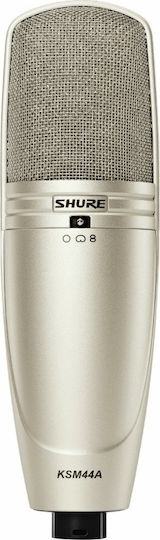 Shure KSM44A Πυκνωτικό XLR Microphone Shock Mounted for Vocals