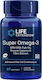 Life Extension Super Omega-3 Fruit Extract Fish Oil EPA/DHA With Sesame Lignans And Olive Fruit Extract 60 softgels