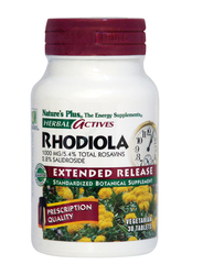 Nature's Plus Herbal Actives Rhodiola Extended Release 30 tabs