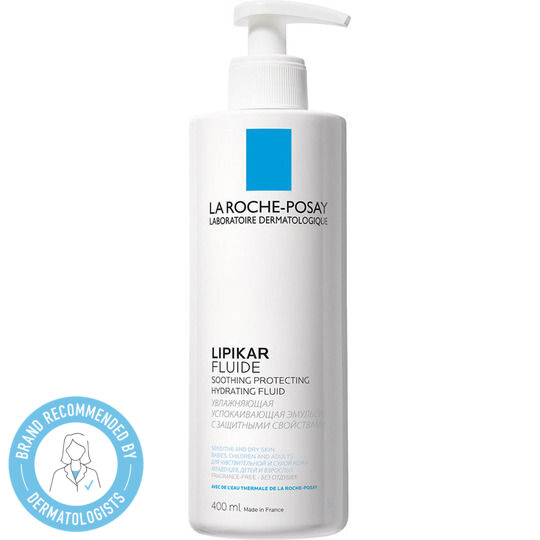 La Roche Posay Lipikar Fluide Moisturizing Cream Regeneration for Dry & Sensitive Skin 400ml