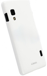 Krusell ColorCover Back Cover Πλαστικό Λευκό
