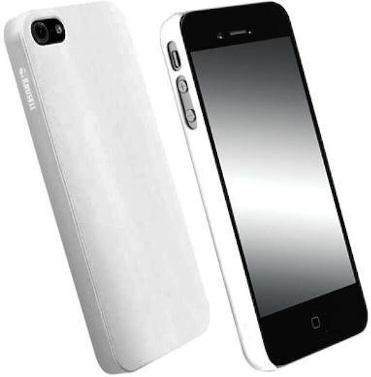 Krusell BioCover Задна корица Пластмаса Бял (iPhone 5/5s/SE)