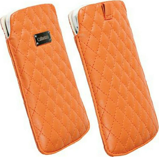 Krusell Avenyn Mobile Pouch Sock & Pouch Orange