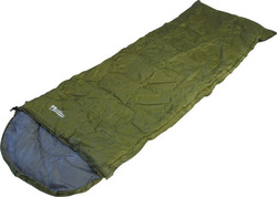 Panda Bike Hood 200 Sleeping Bag Single 2 Season Khaki