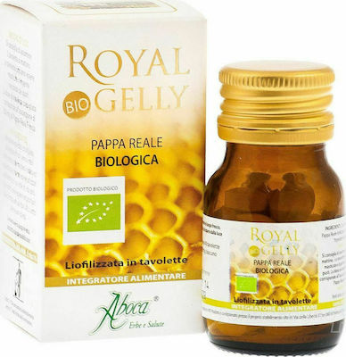 Aboca Royal Jelly for Energy, Immune System Boost & Hair 250mg 40 tabs