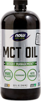 Now Foods MCT Oil Supliment pentru Slăbire 946ml 733739021991