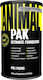 Animal Animal PAK Πολυβιταμίνη για Ενέργεια, Ενίσχυση του Ανοσοποιητικού & την Υγεία των Οστών 44 x 1 φακελίσκοι