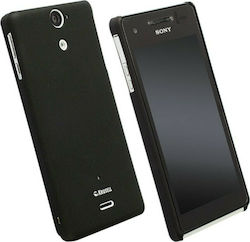 Krusell ColorCover Back Cover Πλαστικό Μαύρο
