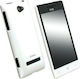 Krusell ColorCover Back Cover Πλαστικό Λευκό