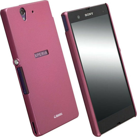 Krusell ColorCover Back Cover Πλαστικό Ροζ (Xperia Z)