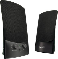 Logic LS-10 2.0 mit Leistung 2W Schwarze