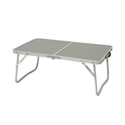 Campus Tabelle Aluminium Klappbar für Camping Campingmöbel 60x40x25cm Weiß