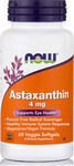 Now Foods Astaxanthin 4mg 60 φυτικές κάψουλες