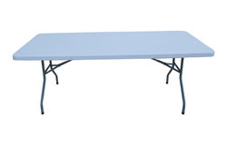 Summer Club Foldable Table for Camping White