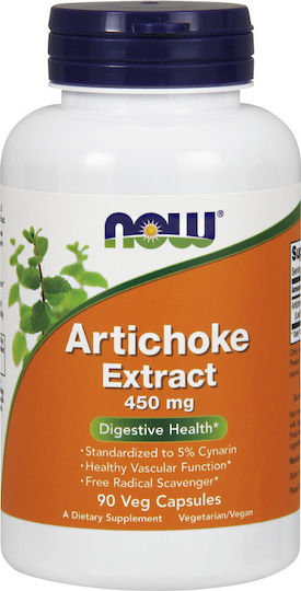 Now Foods Artichoke Extract Пробиотици 450мг 90 вегетариански капсули