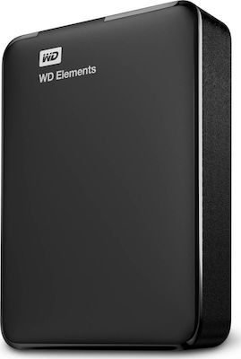 Western Digital Elements Portable USB 3.0 Εξωτερικός HDD 1TB 2.5" Μαύρο