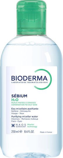Bioderma Sebium H2O Apă Micelară Apă Purifiantă de Curățare și Demachiere pentru Ten Mixt/Gras sau cu Tendință Acneică