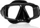 Mares Silicone Diving Mask Opera Black Black